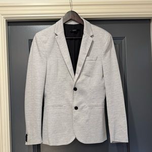 Men’s sport jacket light weight grey tweed size S men’s.